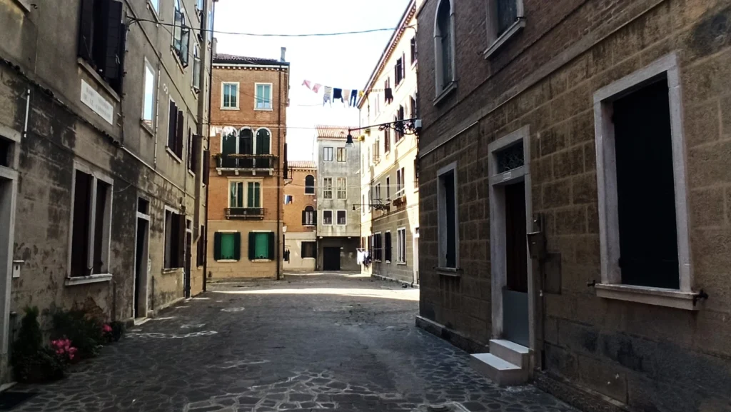 Calles con encanto de Venecia.